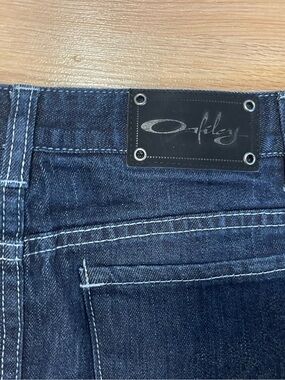 Oakley Y2K mini skirt Denim Jeans size 4